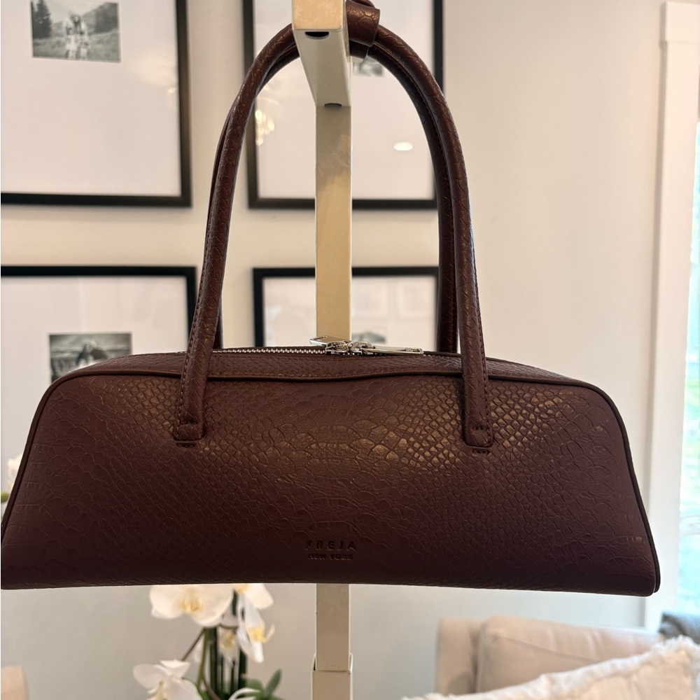Freja New York Brown Mini Handbag